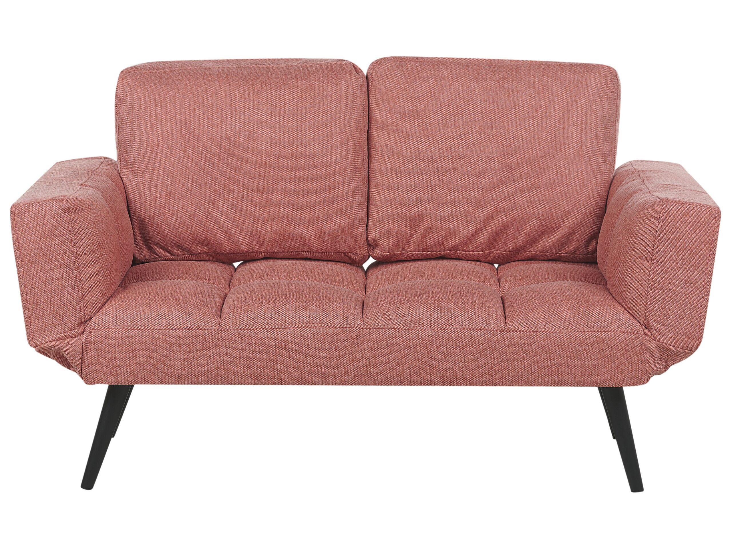 Beliani Schlafsofa aus Polyester Retro BREKKE  