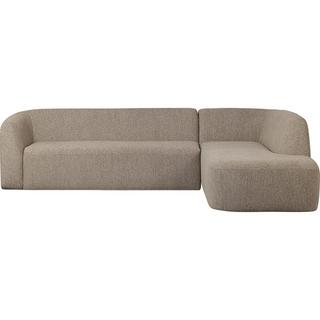 mutoni Ecksofa Sloping rechts Chenille natur 274x225  