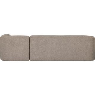 mutoni Ecksofa Sloping rechts Chenille natur 274x225  