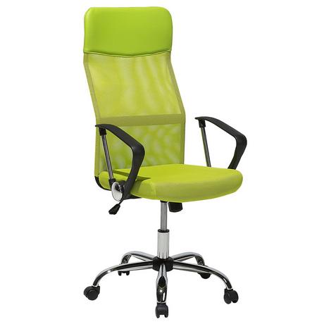 Beliani Chaise de bureau en Tissu maillé Minimaliste DESIGN  