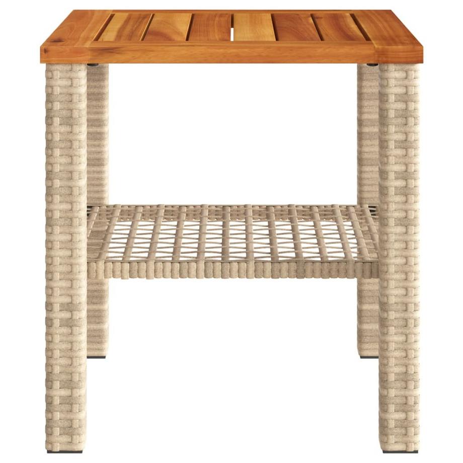 VidaXL Gartentisch poly-rattan  