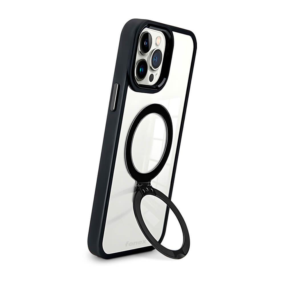 Fonex  iPhone 15 Pro Max - Fonex Kickstand Custodia Con Magnete 