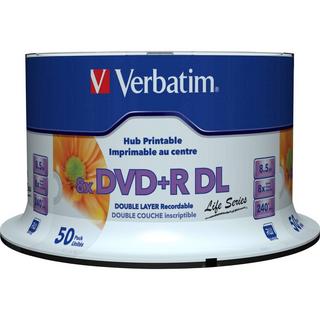 Verbatim  Verbatim 97693 DVD+R DL vergine 8.5 GB 50 pz. Torre stampabile 