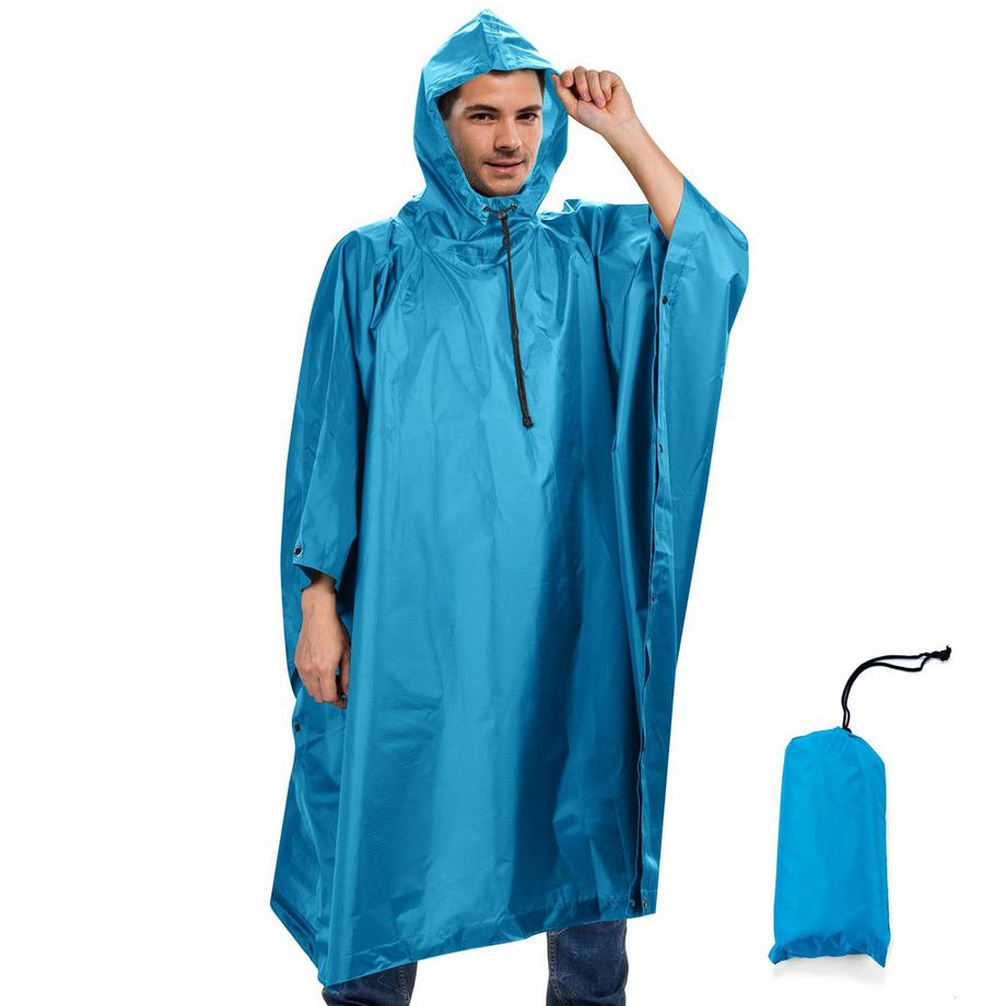 Regenponcho Wasserdichtes Regencape mit Kapuze