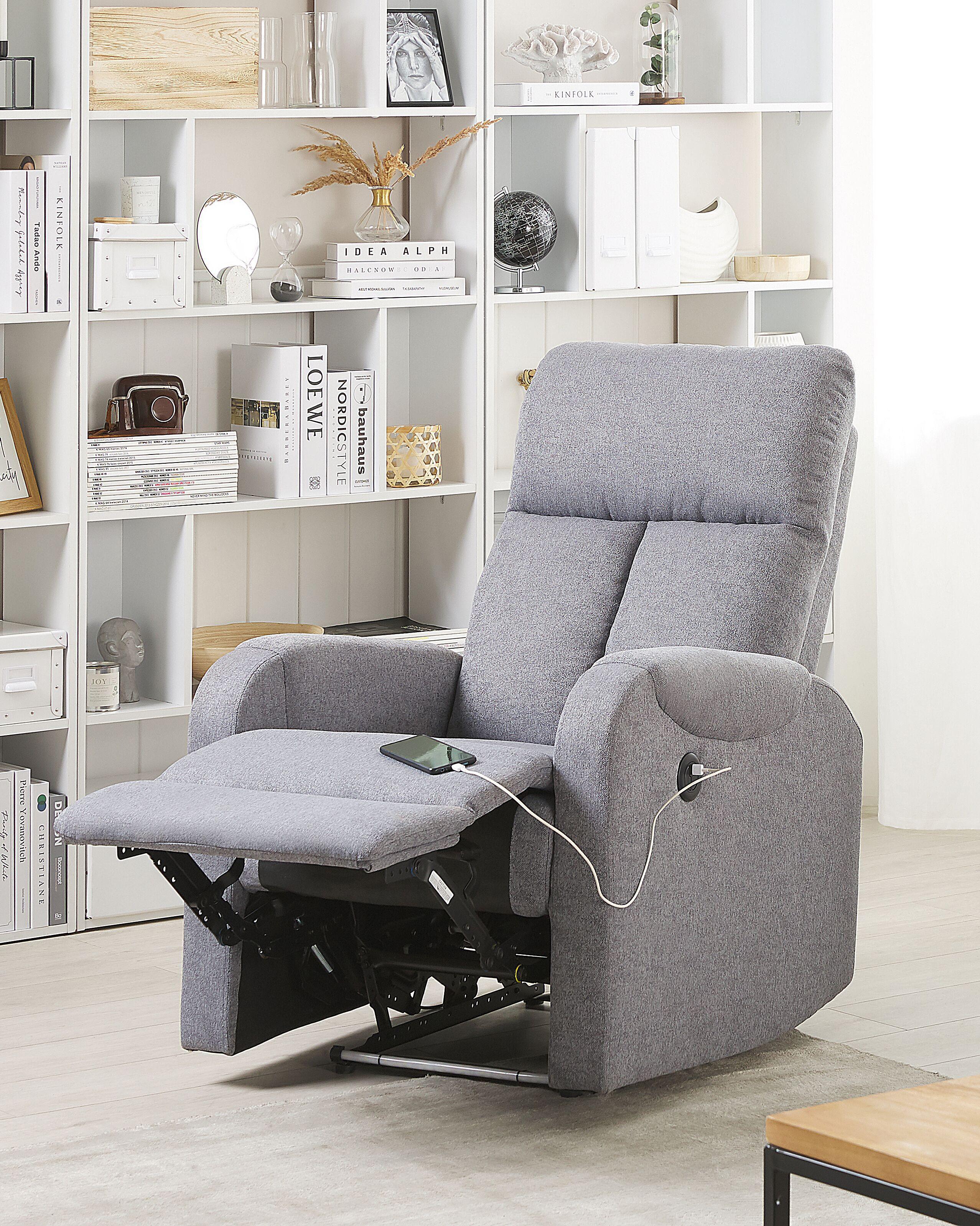 Beliani Fauteuil en Polyester Moderne SOMERO  