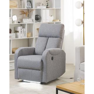 Beliani Fauteuil en Polyester Moderne SOMERO  