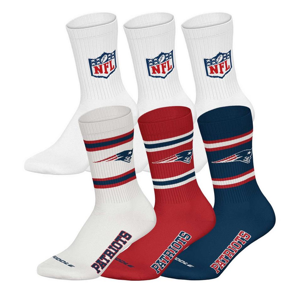 Socken  6er Pack Stretch-NFL 6Pack Crew Socks