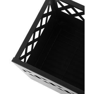 Beliani Foyer avec grille en Acier Scandinave SHIGA  