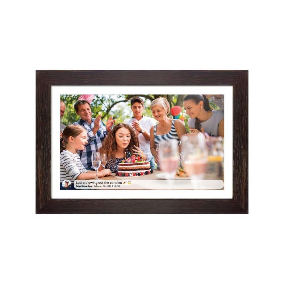 DENVER  Frameo PFF-1543DW Digitaler Bilderrahmen 