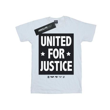 DC COMICS  Tshirt JUSTICE LEAGUE UNITED FOR JUSTICE 