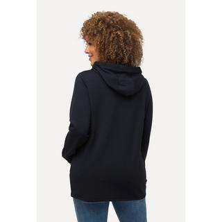 Ulla Popken  Hoodie, Kängurutasche, Langarm, Kapuzenshirt 