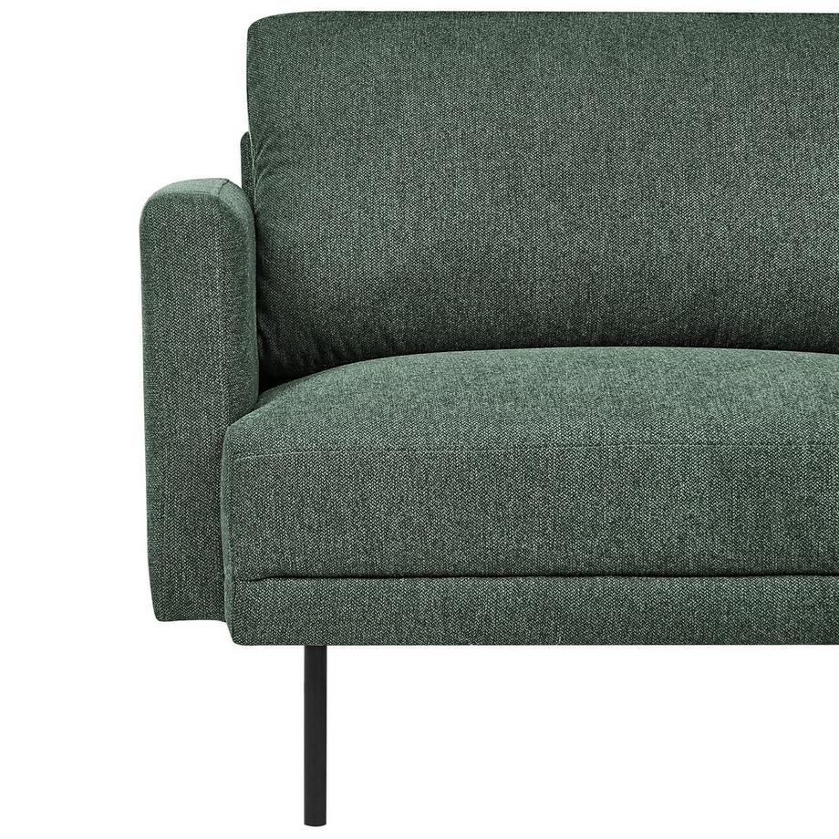 Beliani Canapé d'angle gauche en Tissu  BREDA  