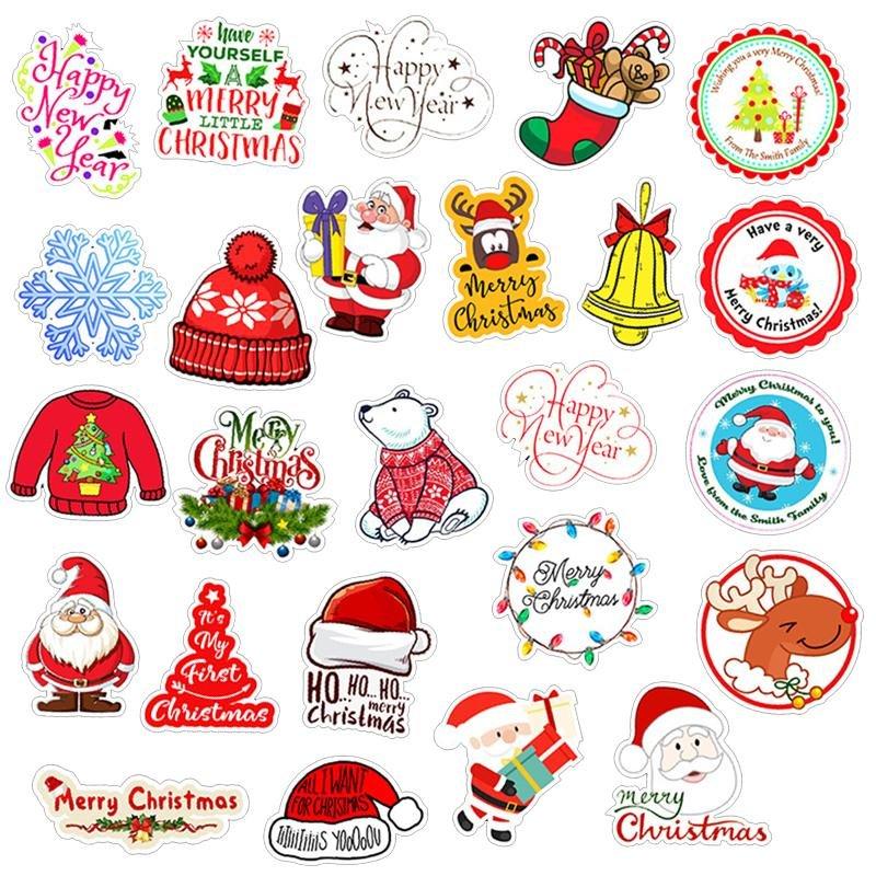 eStore 50 adesivi e decalcomanie - Natale 2  