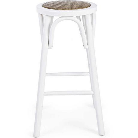 mutoni Sgabello da bar Circle White  