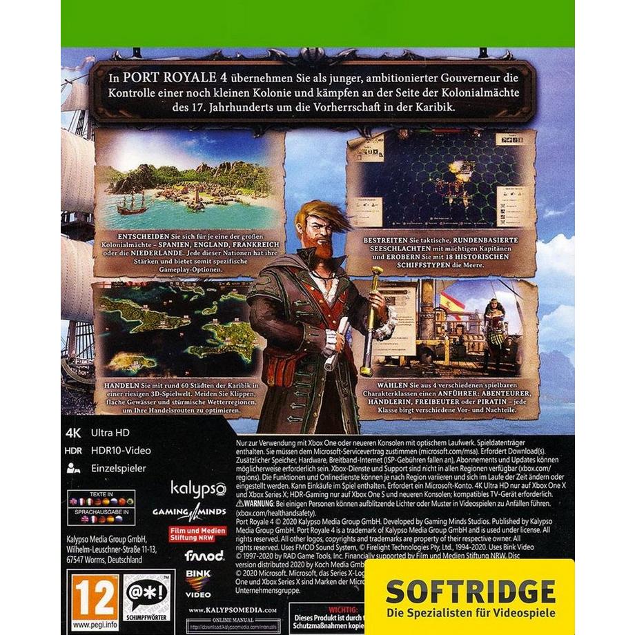 kalypso  Port Royale 4 