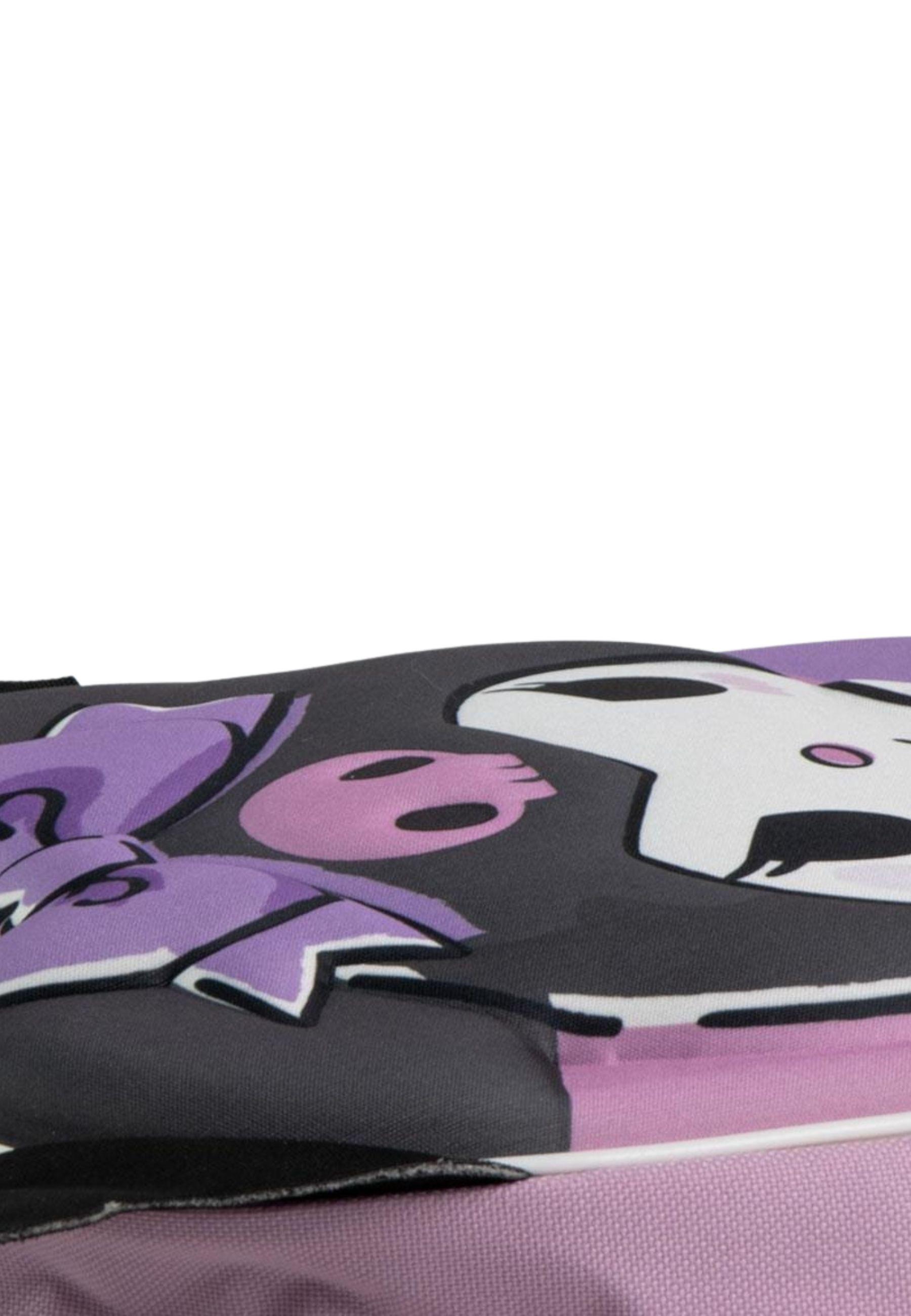 Sanrio  rucksack mit 3D-Applikationen - Hello Kitty und Kuromi 