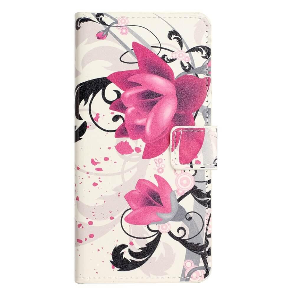 Cover-Discount  Xiaomi Poco X5 Pro - Etui en similcuir Papillons blanc 