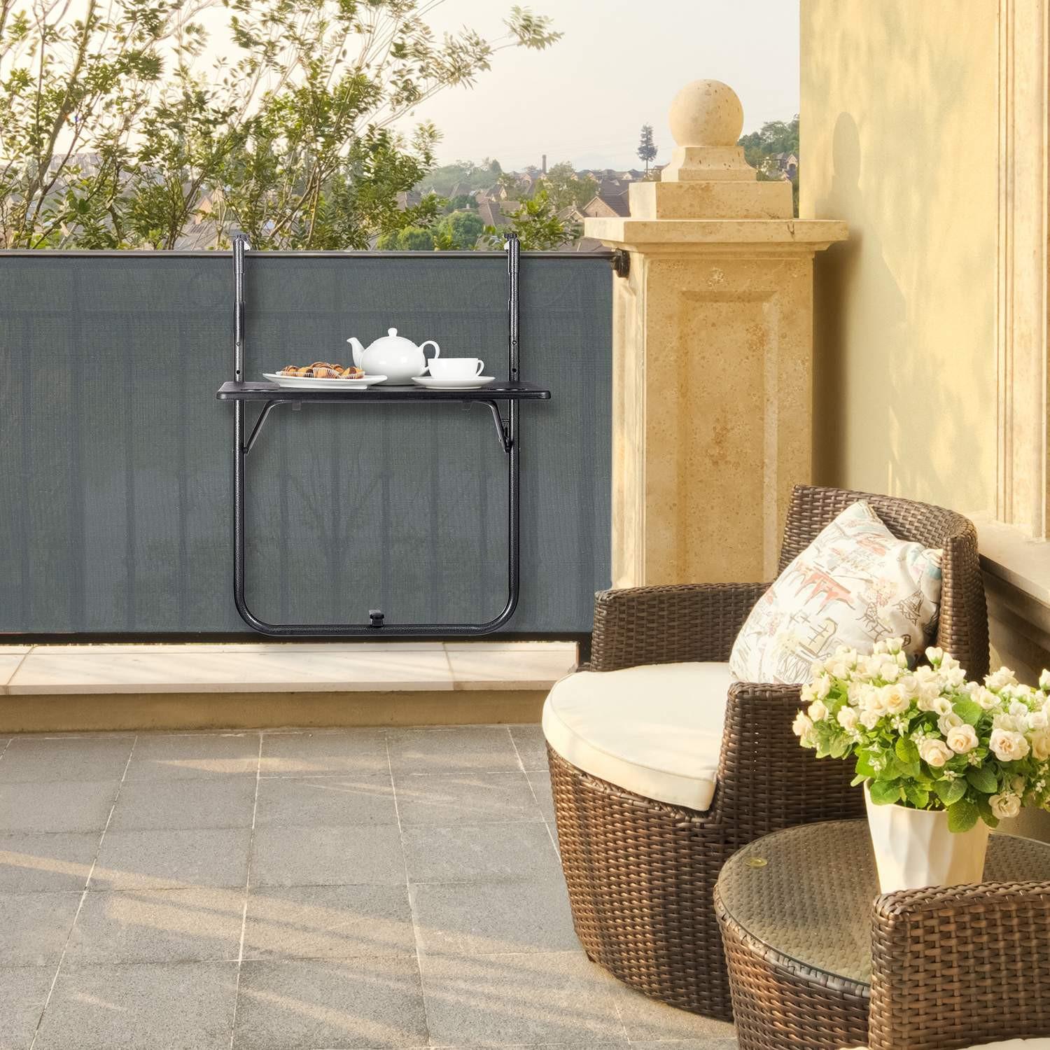 B2X Tavolo da balcone pieghevole  