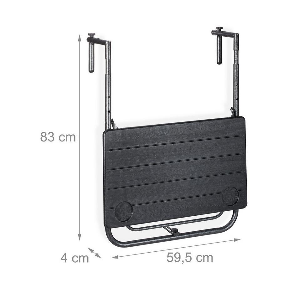 B2X Balkontisch klappbar  