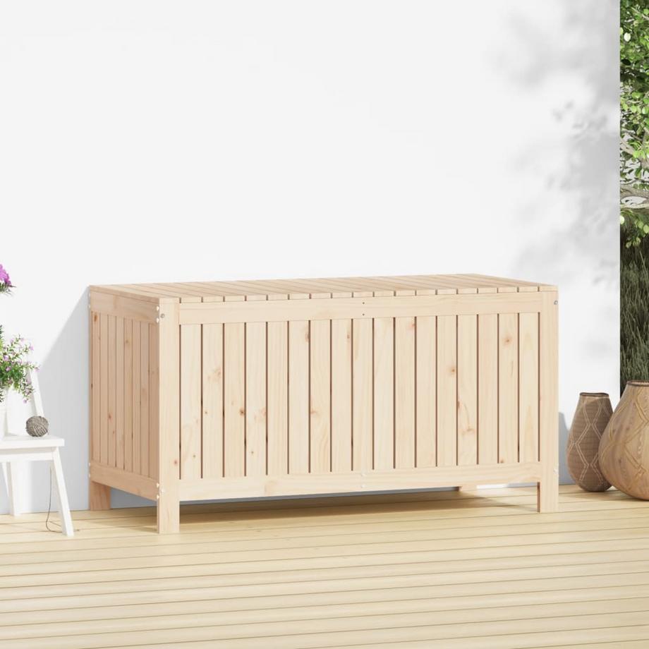 VidaXL Boîte de rangement de jardin bois  