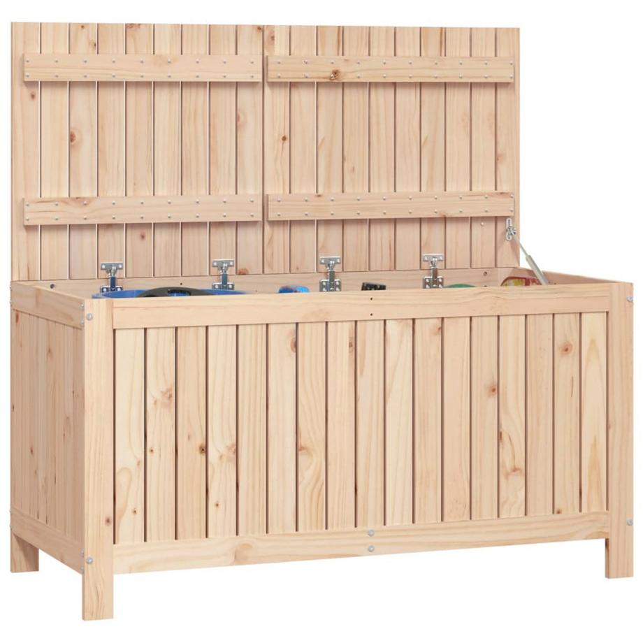 VidaXL Boîte de rangement de jardin bois  
