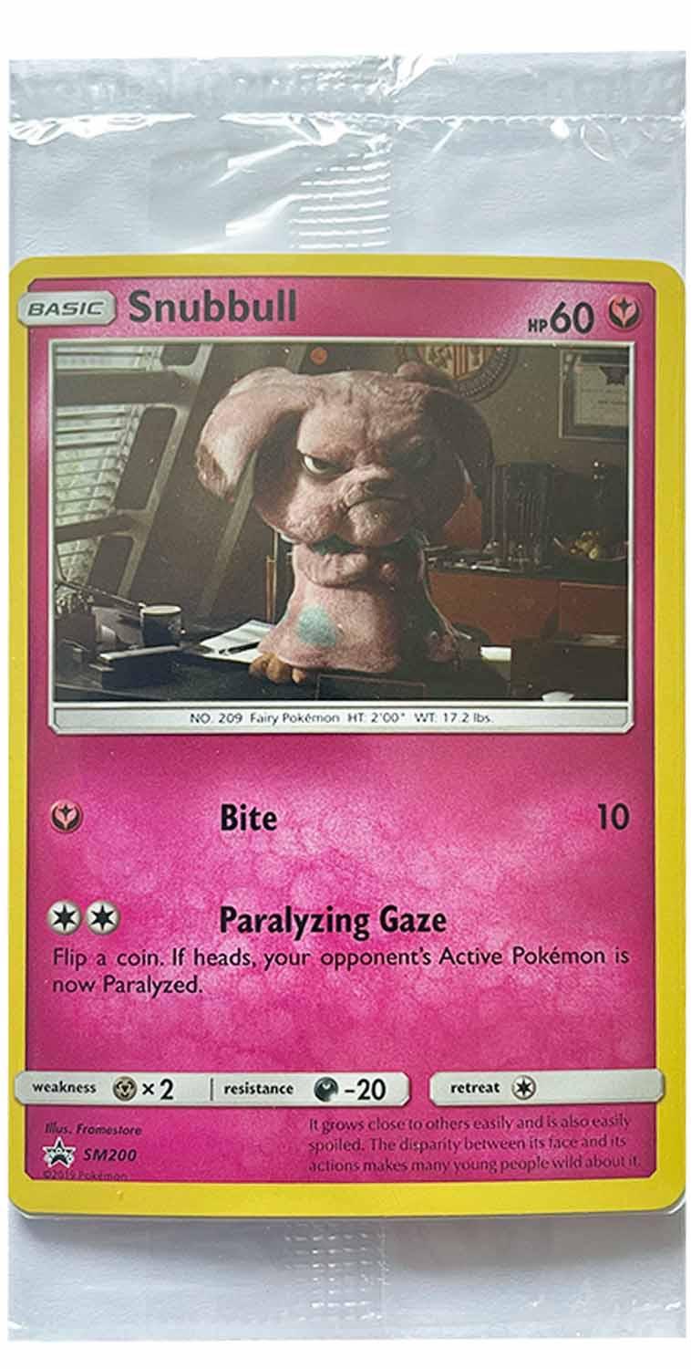 Pokémon  Snubbull SM200 Promo Sealed -  TCG - EN 