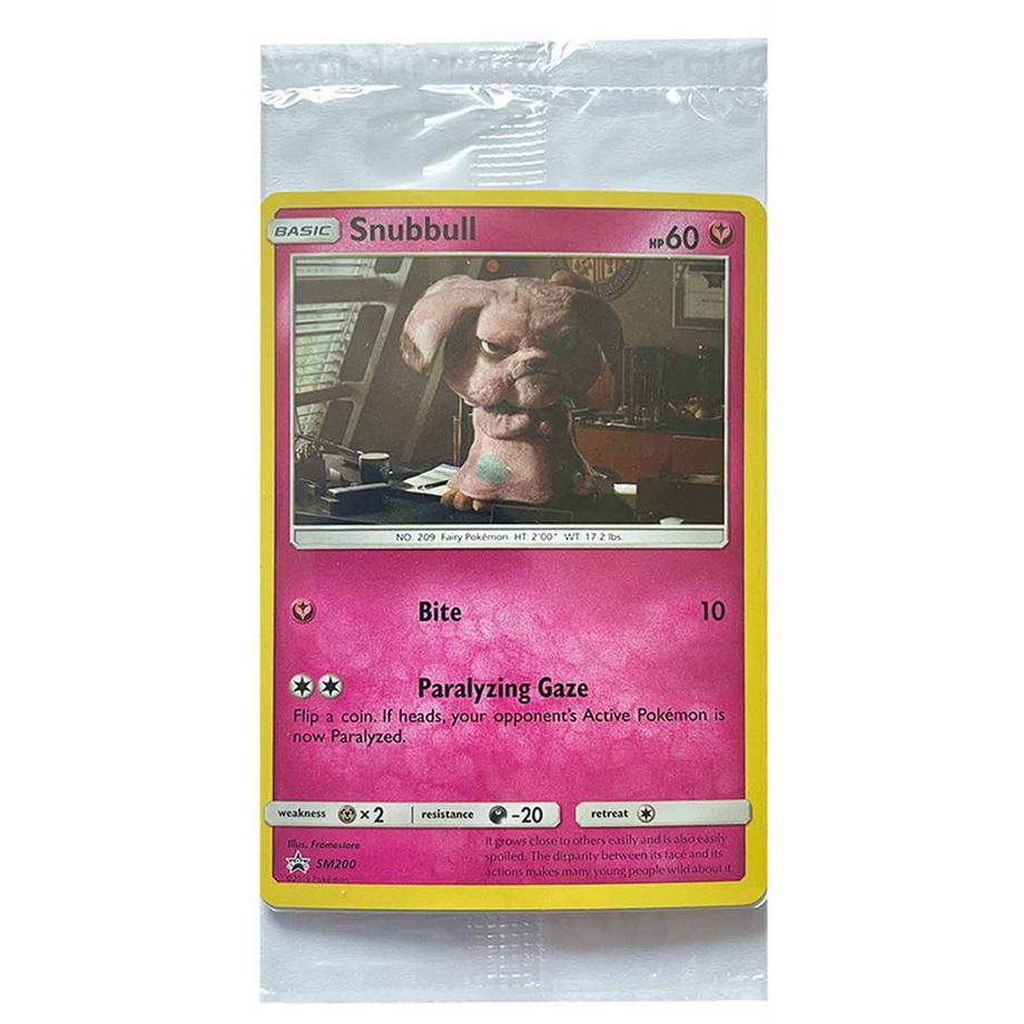 Pokemon  Snubbull SM200 Promo Sealed -  TCG - EN 