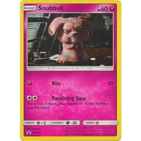 Pokémon  Snubbull SM200 Promo Sealed -  TCG - EN 