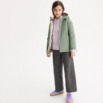 Coupe-vent à capuche réversible