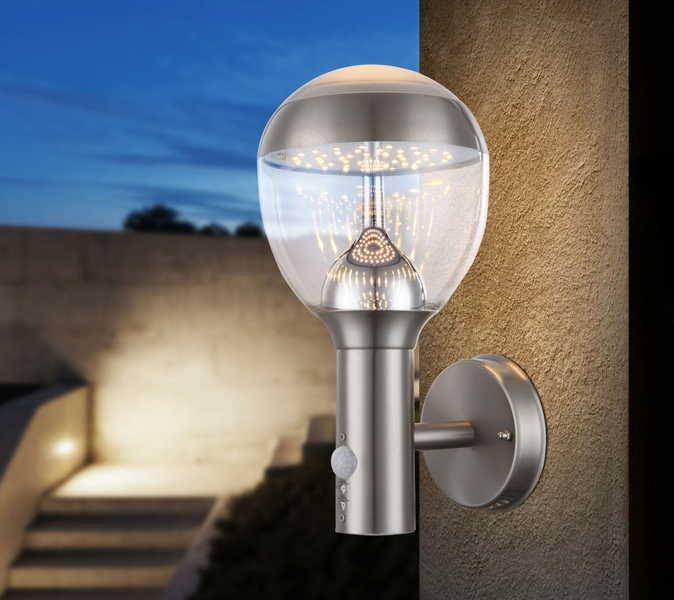 mutoni Lampada da esterno Callisto trasparente 15x32  