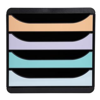 Exacompta EXACOMPTA Schubladenbox Aquarel A4+ Big Box  