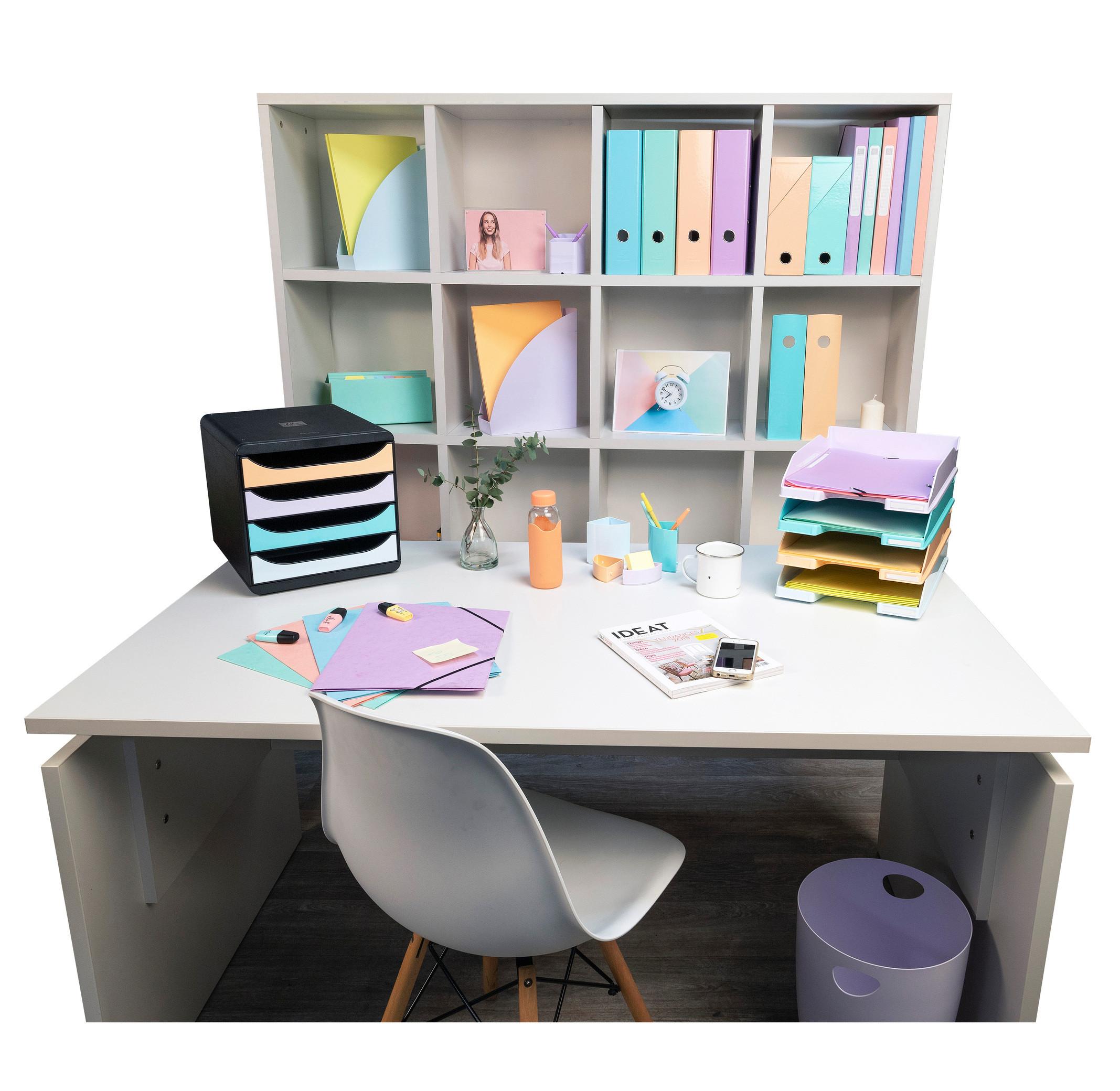 Exacompta EXACOMPTA Schubladenbox Aquarel A4+ Big Box  