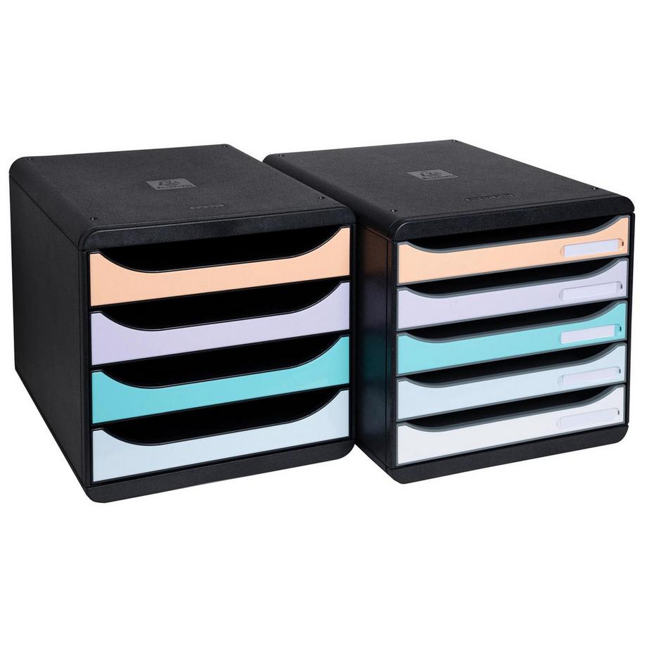 Exacompta EXACOMPTA Schubladenbox Aquarel A4+ Big Box  