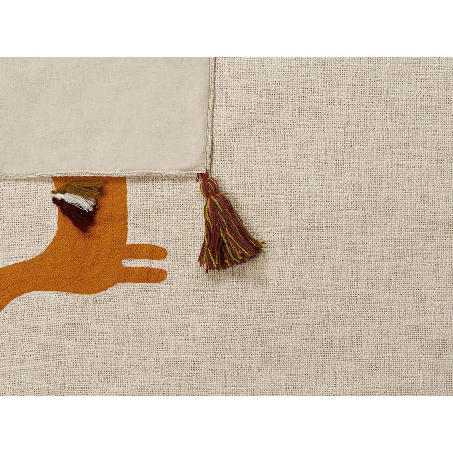 Beliani KHANDWA Coperta in Cotone Boho  