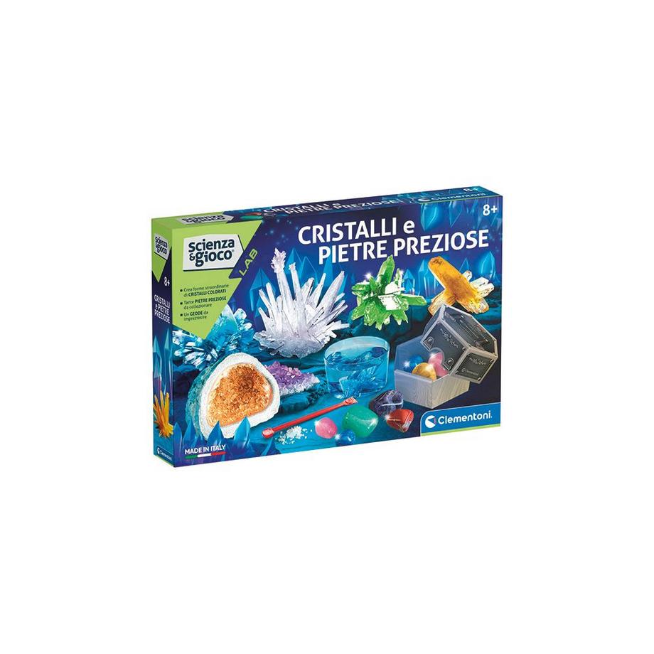 Clementoni  Clementoni Science & Jeu laboratoire - Scienza & Gioco Lab - Cristalli E Pietre Preziose 