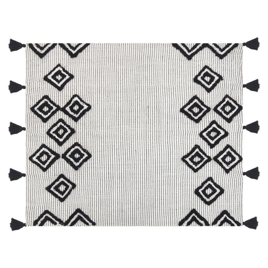 Beliani Couverture en Polyester Boho  