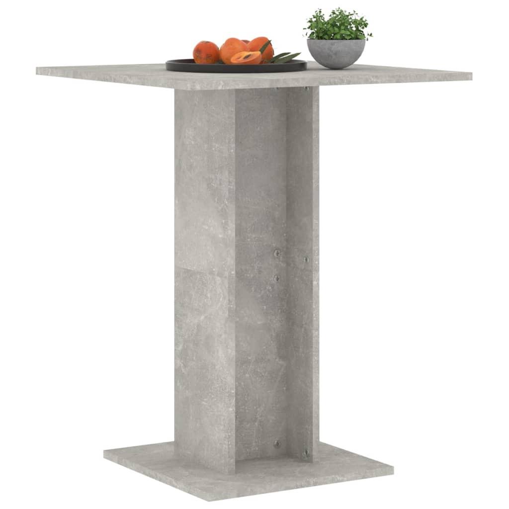 VidaXL Table de bistro bois d'ingénierie  