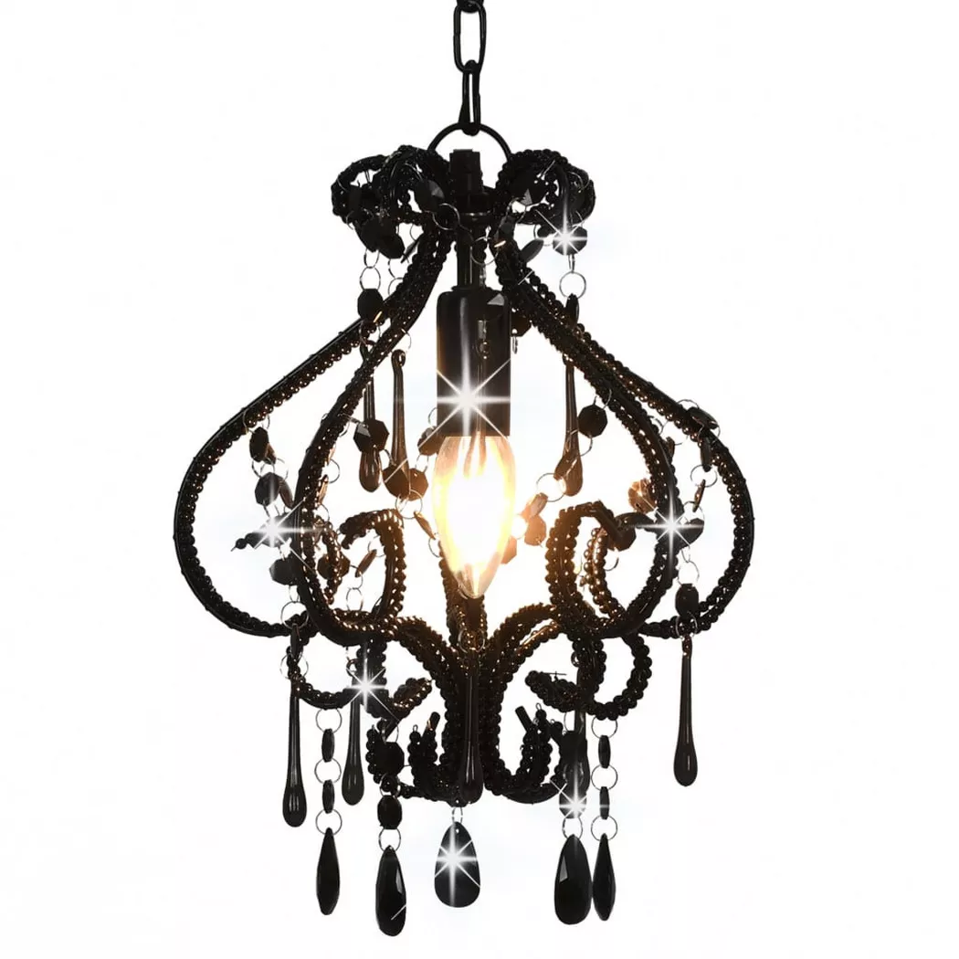 VidaXL – Deckenleuchte metall, 60 cm, Schwarz