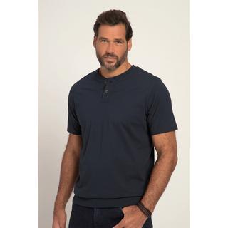 JP1880  Maglia serafino con taglio speciale per l'addome, scollo a girocollo e mezze maniche, fino alla tg. 8XL 