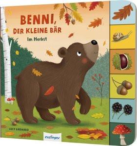 Mein erstes Jahreszeitenbuch: Benni, der kleine Bär Kiel, Anja; Barnard, Lucy (Illustrationen) Copertina rigida 