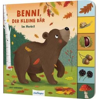 Mein erstes Jahreszeitenbuch: Benni, der kleine Bär Kiel, Anja; Barnard, Lucy (Illustrationen) Copertina rigida 