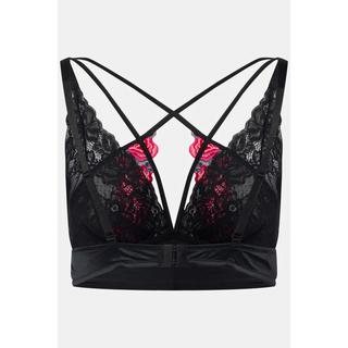 Ulla Popken Bralette Broderie Rose  