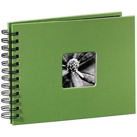 hama HAMA Spiralalbum Fine Art 94880 240x170mm, apfelgrün 25 Blatt  