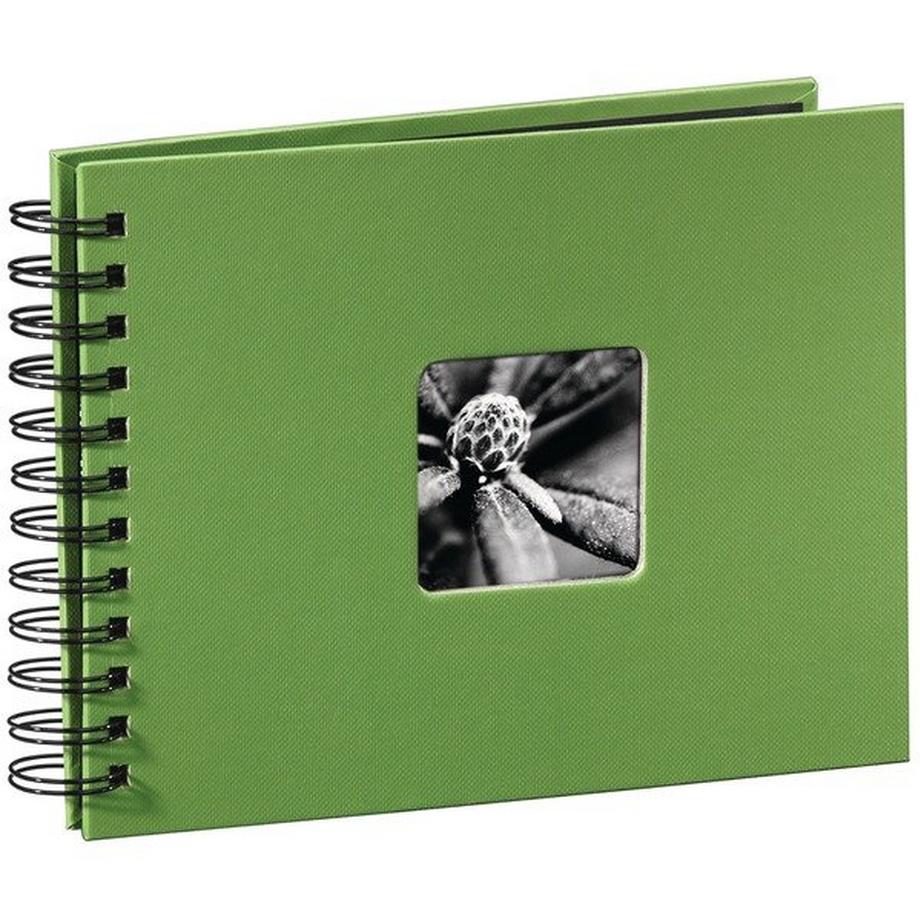 HAMA Spiralalbum Fine Art 94880 240x170mm, apfelgrün 25 Blatt