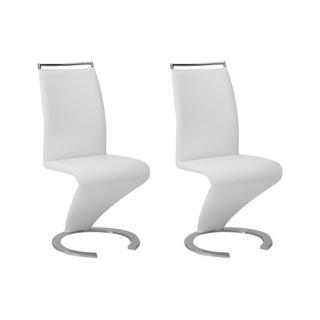 Vente-unique Lot de 2 chaises TWIZY Simili  