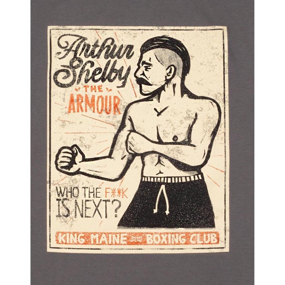 Peaky Blinders Arthur Shelby The Armour Print T-Shirt  