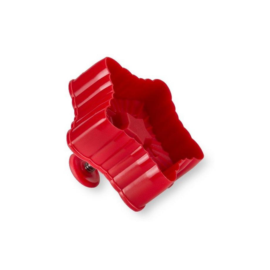 Städter Ausstecher mit Auswerfer Stern Gewellt  