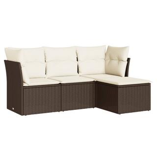 VidaXL Garten sofagarnitur poly-rattan  