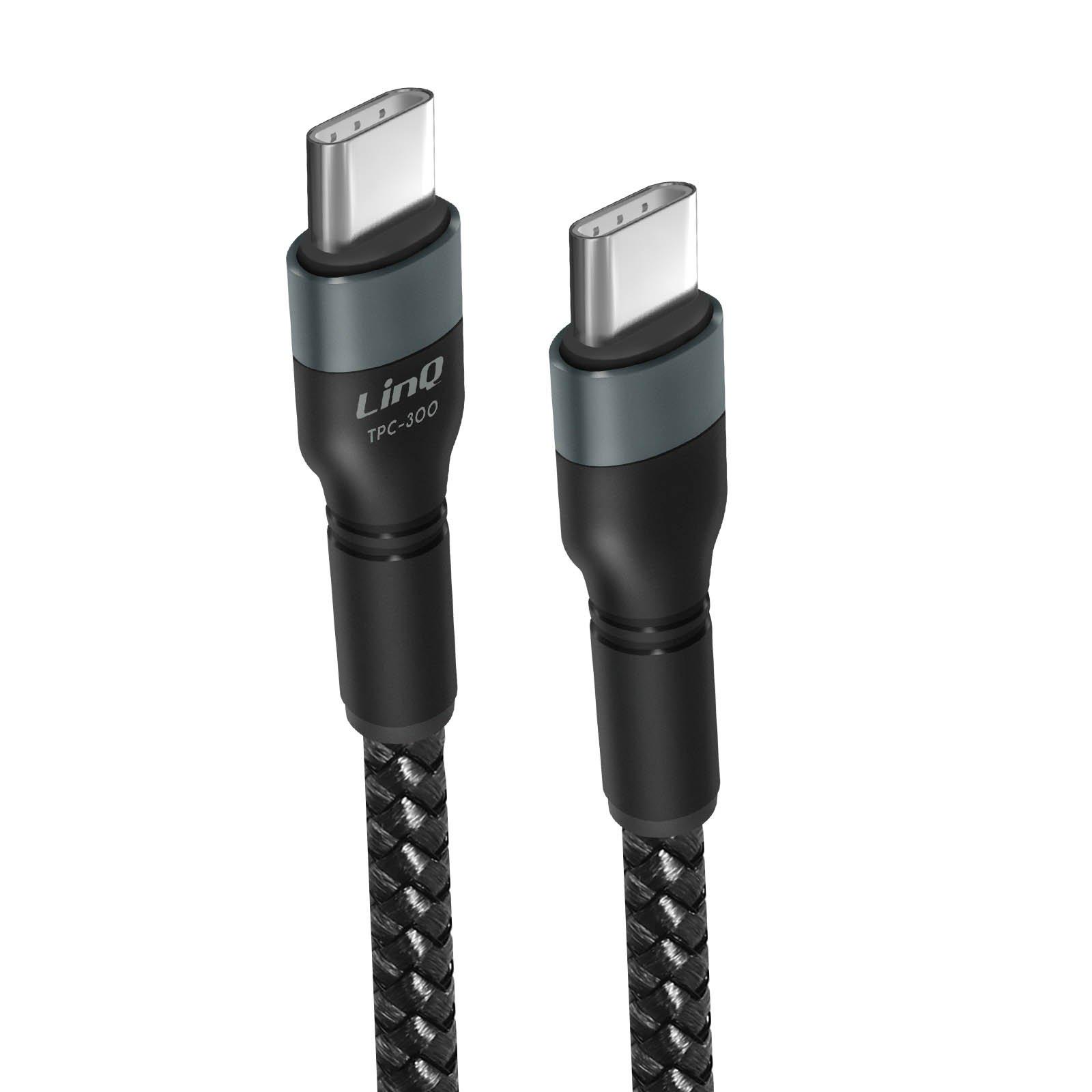 Avizar  Cavo da USB-C a USB-C 60W 3 metri LinQ 