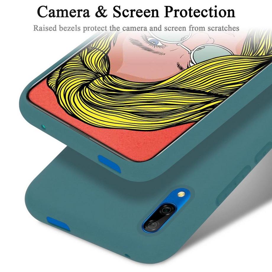Cadorabo  Housse compatible avec Huawei P SMART Z / Y9 PRIME 2019 / Enjoy 10 PLUS - Coque de protection en silicone TPU flexible 